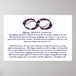 Poster do Infinity Symbol Info