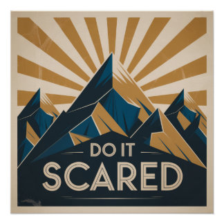 Póster Do It Scared