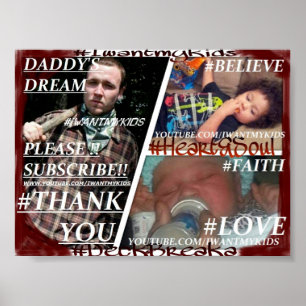 Poster do #iWANTMYKIDS