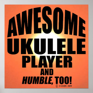 Poster do Jogador Ukulele Incrível
