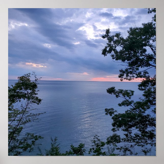 Poster do Lago Azul (Frente)