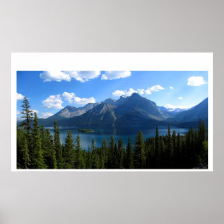 Poster do Lago de Kananaskis Superior