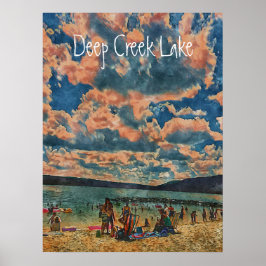 Poster do Lago Deep Creek