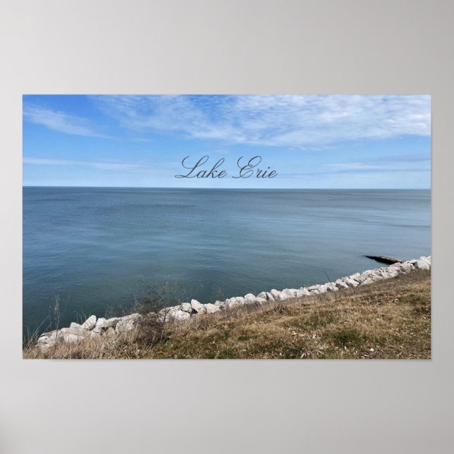 Poster do Lago Erie Photo (Frente)