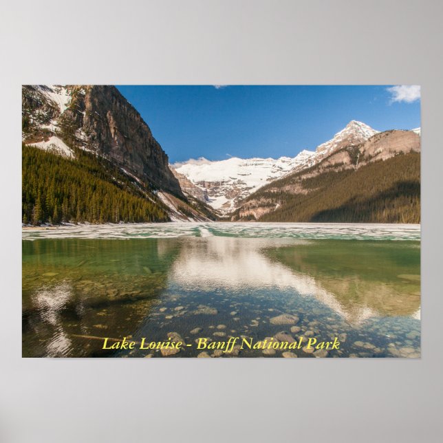 Poster do Lago Louise (Frente)