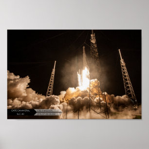 Poster do lançamento do SPX CRS-9