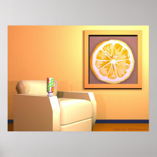 Poster do limão de Sherbert