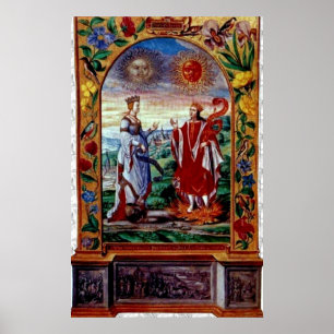 Poster Do livro do Sun da alquimia 2