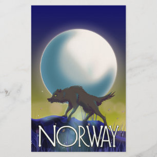 Poster do lobo de Noruega