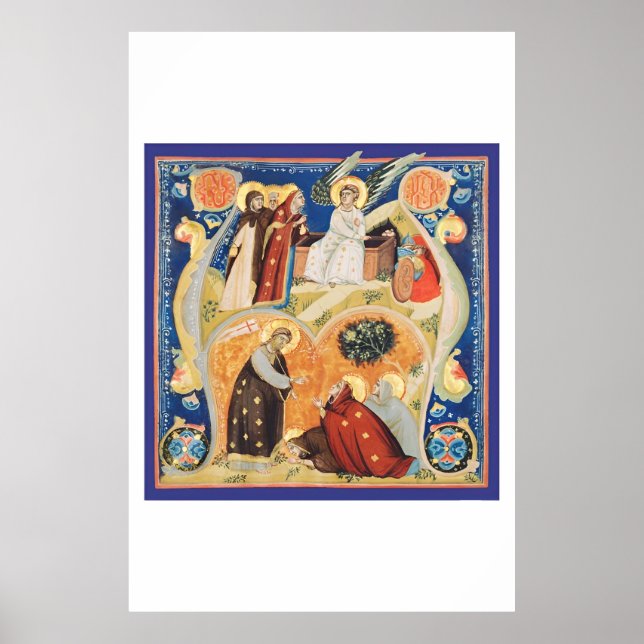 Poster do logotipo Páscoa cristão (Frente)