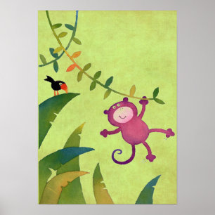 Poster do macaco