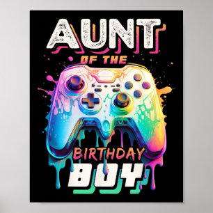 Poster Do Menino Do Aniversário Correspondente Família Ví