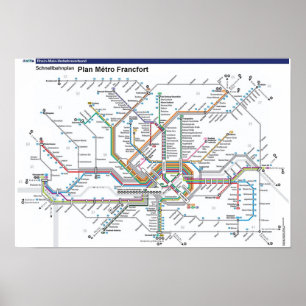 Poster do metro de Francoforte