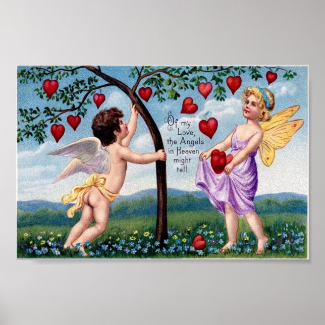 Póster Do Meu Amor Os Anjos No Céu Podem Dizer (Frente)