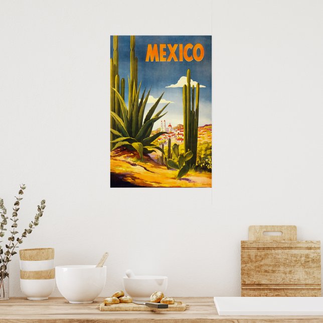 Poster do México (Cozinha)