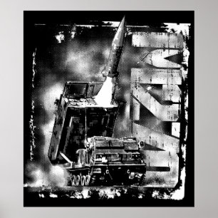 Poster do modelo BK do posterpaper do MLRS M270