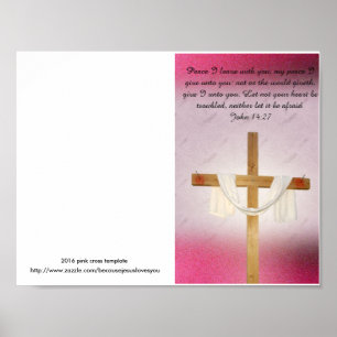 Poster do modelo do mestre do boletim da igreja de