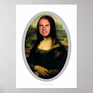Poster do Mona Lisa Carnival Cutout