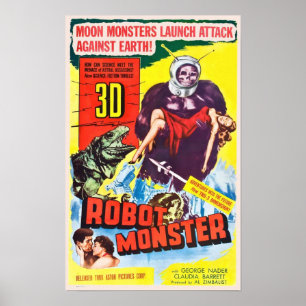 Poster do monstro do robô