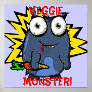 Poster do monstro do vegetariano