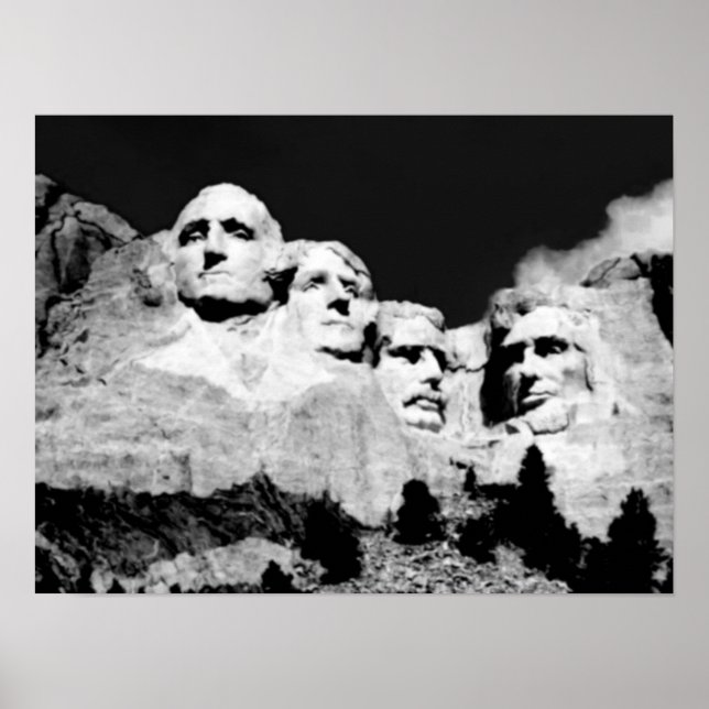 Poster do Monte Rushmore (Frente)