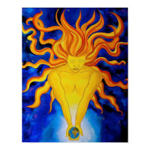 Poster do mundo solar