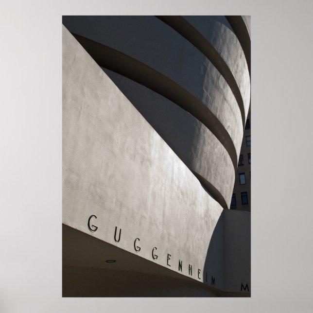 Poster do Museu Guggenheim (Frente)