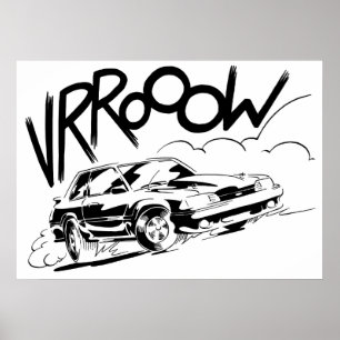 Poster do mustang do Fox