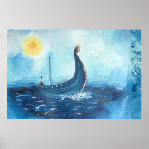 Poster do navio de Viking