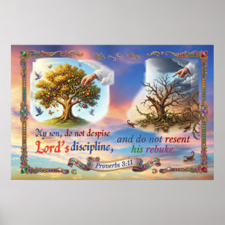 Poster Do Not Despise The Lord’s Discipline Ever