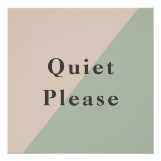 Póster Do Not Disturb Quiet Space Productivity