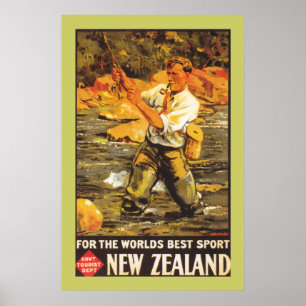 Póster Do "O melhor esporte" - Nova Zelândia mundo
