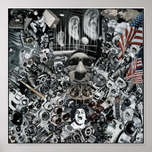 Poster Do "O pesadelo Paranoid" arquivístico