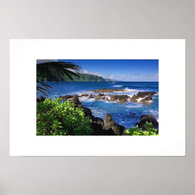 Poster do Oceano Havaiano (Frente)