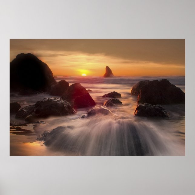 Poster do Oceano Laranja (Frente)