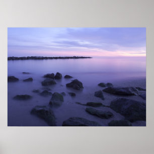 Poster do Oceano Sunset