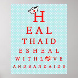 Poster do Office Decor do Health Aide