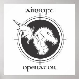 Poster do operador de Airsoft