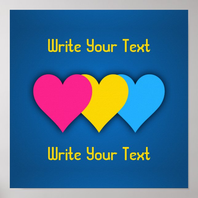 Poster do orgulho da transexualidade (Frente)