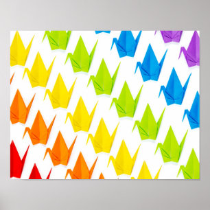 Poster do orgulho de Origami