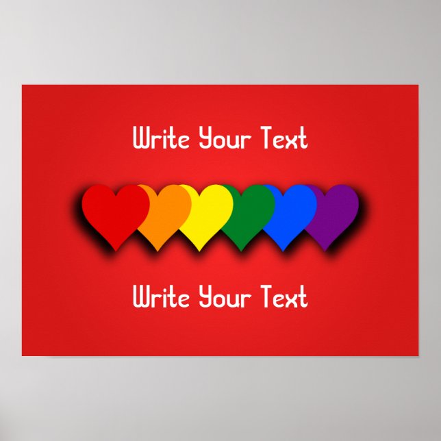 Poster do orgulho LGBT (Frente)