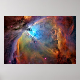 Poster do Orion Nebula Space Galaxy