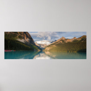 Poster do panorama de Canadá - de Lake Louise