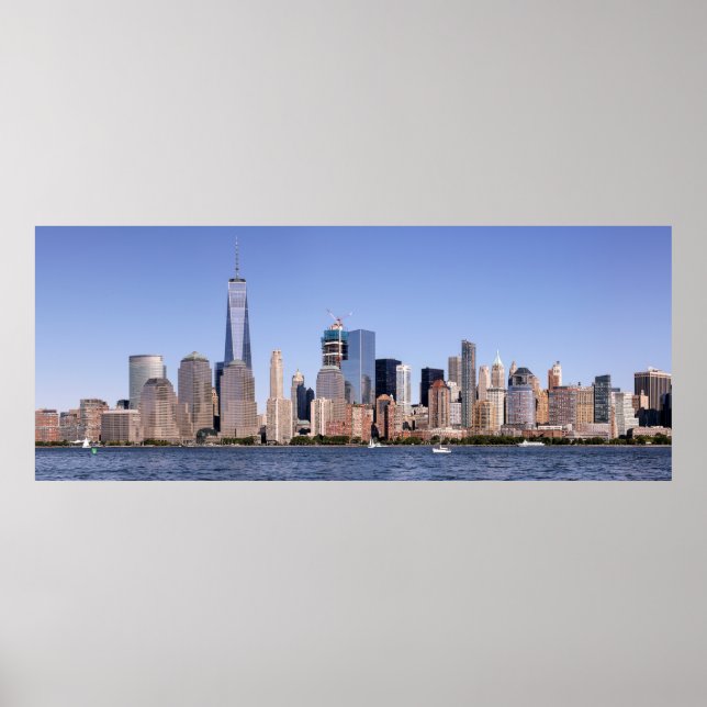 Poster do Panorama de Manhattan (Frente)