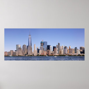 Poster do panorama do Lower Manhattan