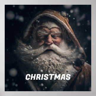 Poster do Papai Noel: Decorações de Natal