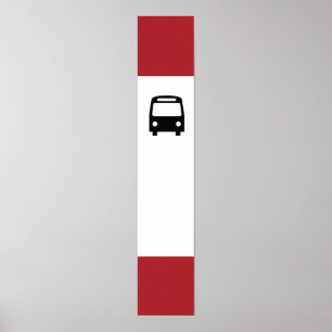 Poster do paragem do autocarro de TTC