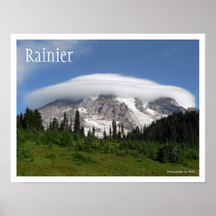 Poster do Parque Nacional do Rainier