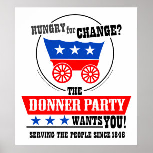Poster do partido de Donner
