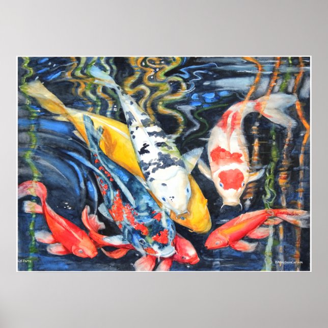 Poster do Partido PMACarlson Koi (Frente)